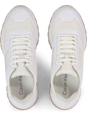 Calvin Klein 2 Piece Sole Runner Lace Up Sneakers