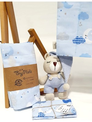 Tiny Plans Lastikli Bebek - Çocuk Çarşaf - Yastık Kılıfı Takımı