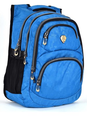 Konfores 1550-2226 Unisex Anatomik Yarasa Sırt Okul Çantası - NKT01550-TURKUAZ-TEKEBAT