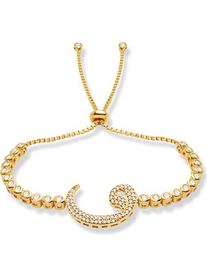 Kuyumcudukkani "vav"lınazarlıklı Suyolu Asansör Bileklik