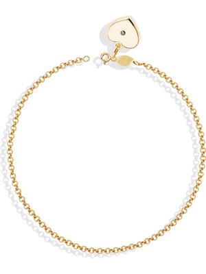 Kuyumcudukkani "0,02KARAT Kalp"sallantılı Bileklik