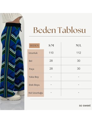 So Sweet Triko Kumaş Rahat Kadın Pantolon Women Knitwear Pants