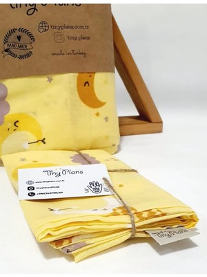Tiny Plans Lastikli Bebek & Çocuk Çarşafı