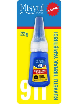 Misyul Extra Kuvvetli Tırnak Yapıştırıcı 22 gr  Pratik Kullanım İçin Ekonomik Seçenek