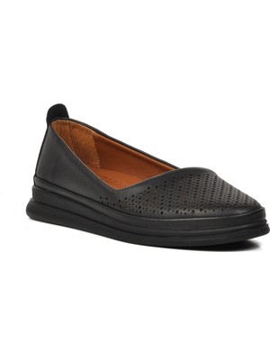 Ayakmod  Siyah Kadın Günlük Ayakkabı