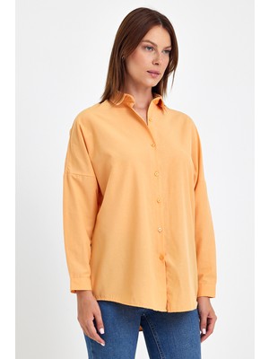 Rodi Oversize Uzun Basic Gömlek DS22YB113900