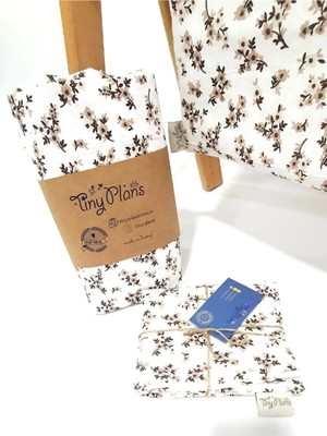 Tiny Plans Tek Kişilik Lastikli Çarşaf-Yastık Kılıfı Takımı