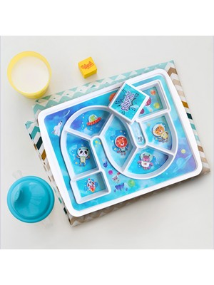 Eğlenceli Tabak Çocuk Mama Tabağı - Sağlıklı Öğünleri Eğlenceli Hale Getiren Tabak