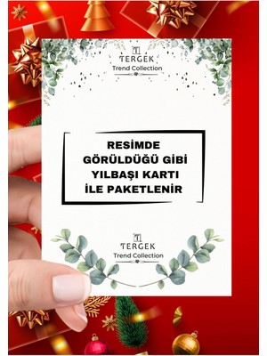 Tekno Trust Yıldız Yılbaşı Kartlı Hediyelik 2025 Yeniyıl Noel Ip Şans Bileklik