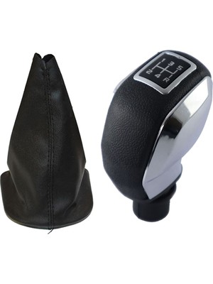 AR Oto Market Peugeot 307 Vites Körük ve Spor Topuz Nikelaj Kapaklı Takım 5 Ileri Vites