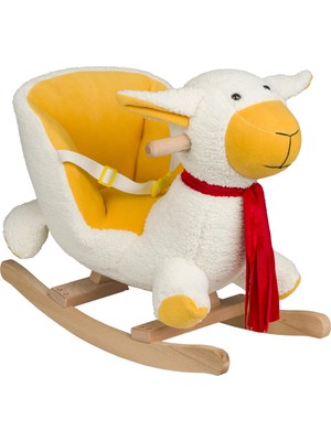 Eğitici Peluş Sallanan At Ahşap Sallanan At ve Aslan