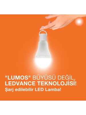 Ledvance Rech 8W/865 230V E27 Şarjlı Ampul