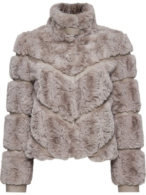 Melrose Kadın Vizon Teddy Deri Mont 24WGP5019FF