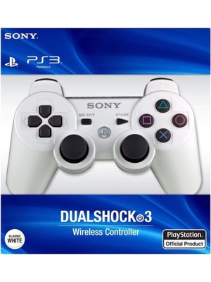 Sony Kablosuz Joystick Kol Ps3 Dualshock 3 Controller ve 1.5 Şarj Kablosu ile Birlikte
