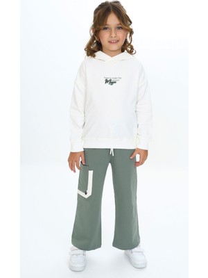 Toontoy Kız Çocuk Kapüşonlu Eşofman Takım
