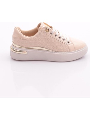 Dgn 2553 Kadin Bağcikli Sneakers Ayakkabi