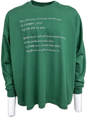 Vıgoss Actıon Baskılı Erkek Oversıze  Sweat 62680-30005