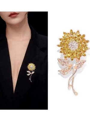 Punky Store Günebakan Çiçeği Broş