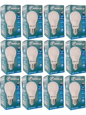 Akkurtlar LED Lamba 15W-100W  1200 Lümen Beyaz Işık