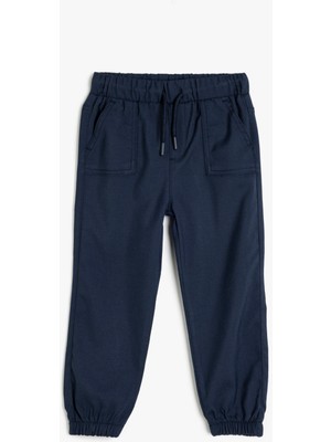 Koton Jogger Pantolon Beli Bağlamalı Cepli