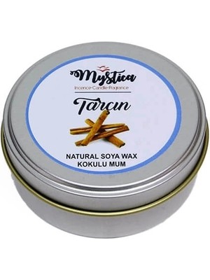 Soya Wax  Mum Kokulu Tenekede Tarçın