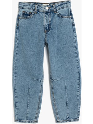 Koton Kot Pantolon Balon Form Cepli Pamuklu