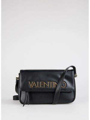 Valentino Siyah Kadın 14X6X22 cm Çapraz Çanta VBS8AA09