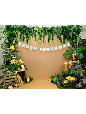 Renkli Doğa Temalı Arka Plan, 200x150cm, Partiler için Harika, Stüdyo Fonu