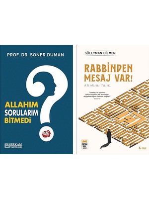 Allahım Sorularım Bitmedi - Rabbinden Mesaj Var! 2 Kitap
