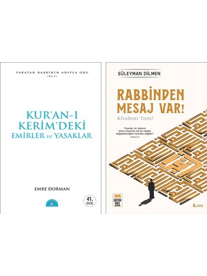 Kur’an-ı Kerim’deki Emirler ve Yasaklar - Rabbinden Mesaj Var! 2 Kitap