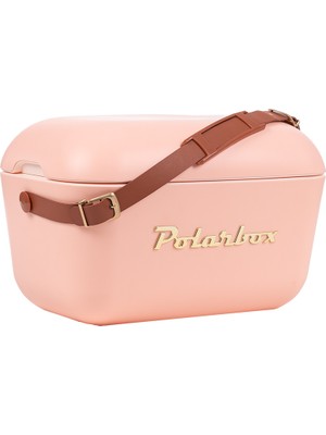 Polarbox Gold Edition Deri Kayışlı Soğuk ve Sıcak Termos Çanta 12 L Yavru Ağzı