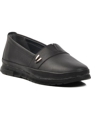 Ayakmod  Siyah Kadın Günlük Ayakkabı