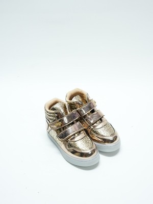 Pınokyo Desenli Dokulu Kız Cocuk Kısa Spor Bot, Vizon (Ladik)