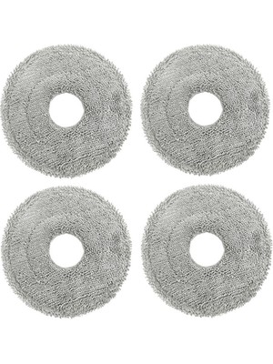Dreame Orijinal Robot Süpürge (4 adet) Paspas Bezi X40 ULTRA/L10S PLUS/L10S Pro GEN2/L10 PRIME/L10S ULTRA/L10 ULTRA/L20 ULTRA/L10S Pro ULTRA/L10S Plus