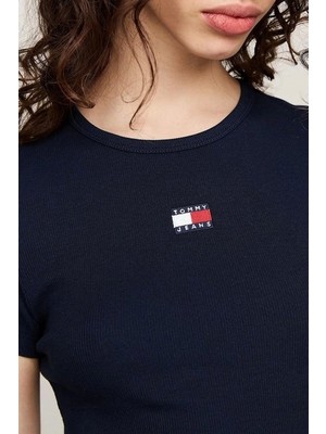 Tommy Hilfiger Tommy Jeans Kadın Lacivert Tjw T-Shirt