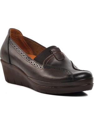 Ayakmod  Kahve Kadın Günlük Ayakkabı