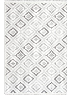 Ipek Mekik Halı Almond 11403 Iskandinav Tarz Dokuma Modern Desenli Halı