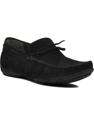 Ayakmod  Siyah Nubuk Erkek Günlük Ayakkabı