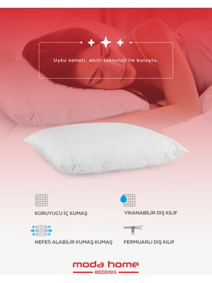 Moda Home Bedding 2li Snow Klasik SOFT Yastık