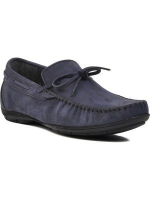 Ayakmod  Lacivert Nubuk Erkek Günlük Ayakkabı