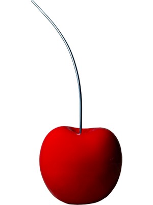 Kırmızı Kiraz Büyük Dekoratif Obje