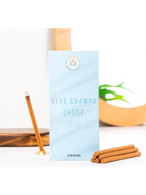 Mitr Blue Champa Dhoop Tütsü