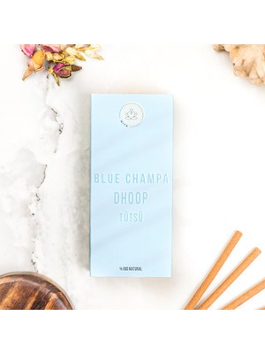 Mitr Blue Champa Dhoop Tütsü