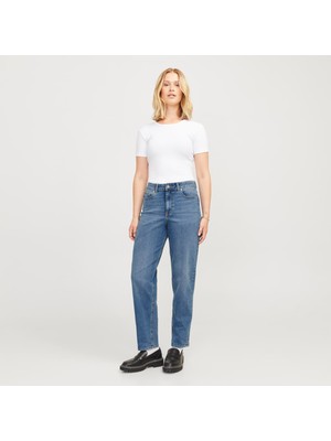 Jack & Jones Kadın Mom Fit Jean - Lisbon