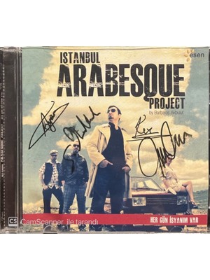 İstanbul Arabesque Project By Barbaros Akbulut İmzalı CD