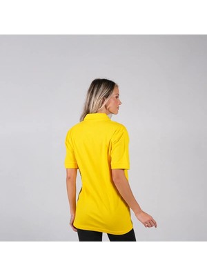 Ayt Collection Kadın Sarı Polo Yaka T-Shirt Xs