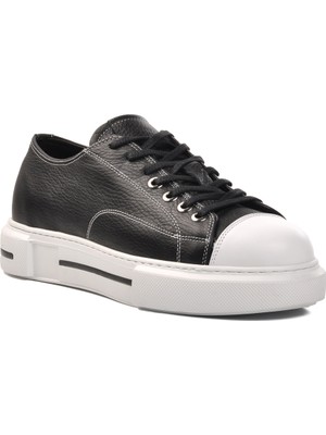 Ayakmod  Siyah Floter-Beyaz Erkek Günlük Ayakkabı