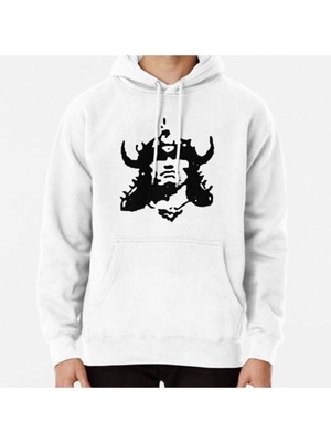 Hvit Stein Unisex Space Barbarian Baskılı Sweatshirt