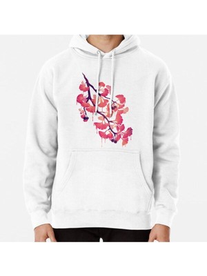 Hvit Stein O Ginkgo (In Green) Baskılı Sweatshirt