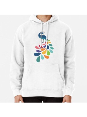 Hvit Stein Dreamy Petal Baskılı Sweatshirt